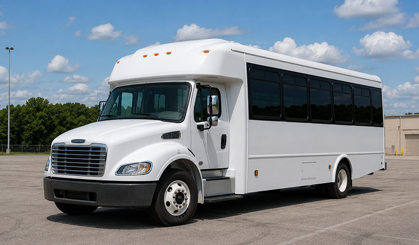 25-passenger minibus for charter in Queens, NY