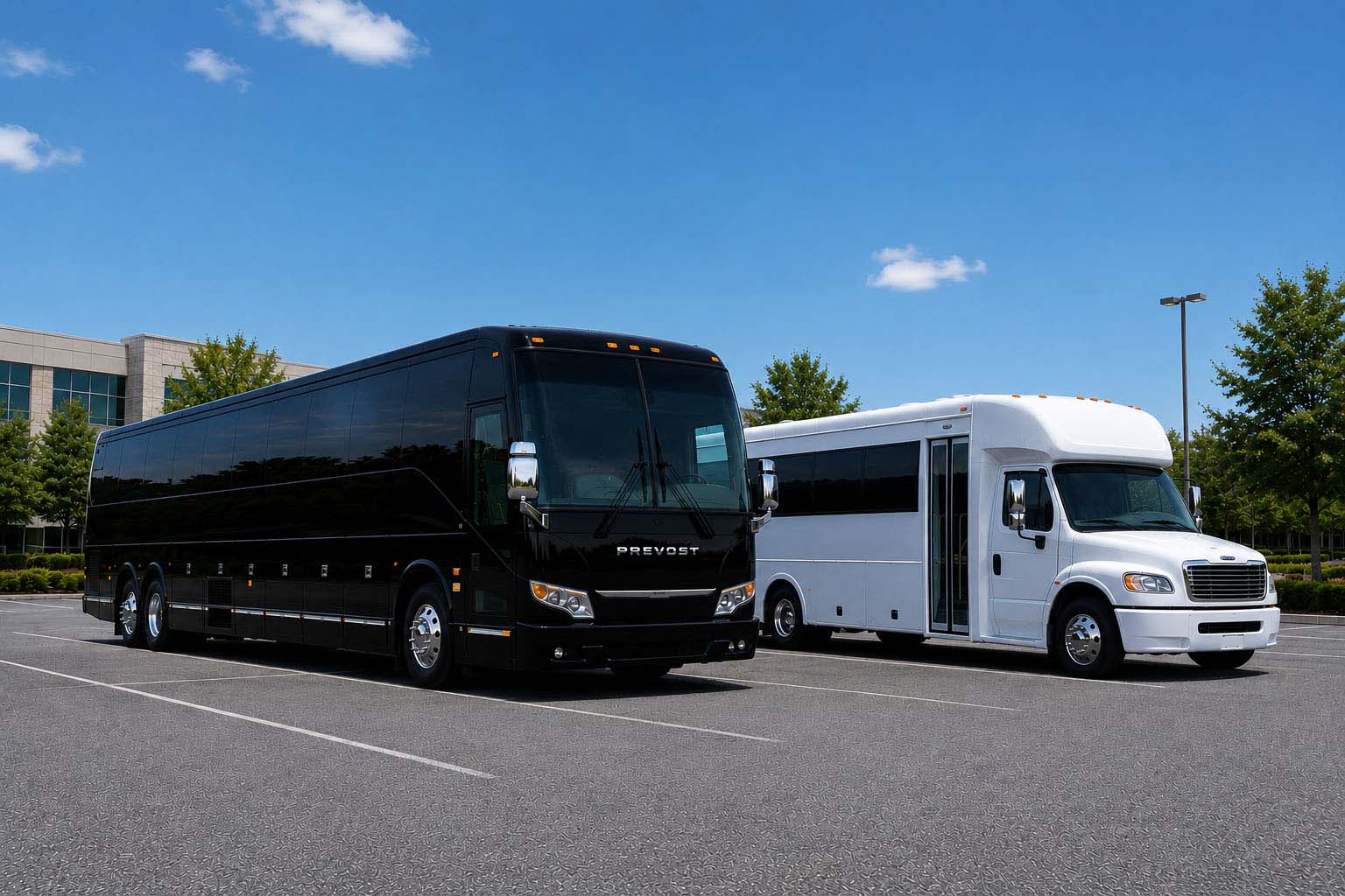 Charter bus rental in Queens, NY